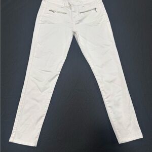 love Fire White Slim Stretchy Pants